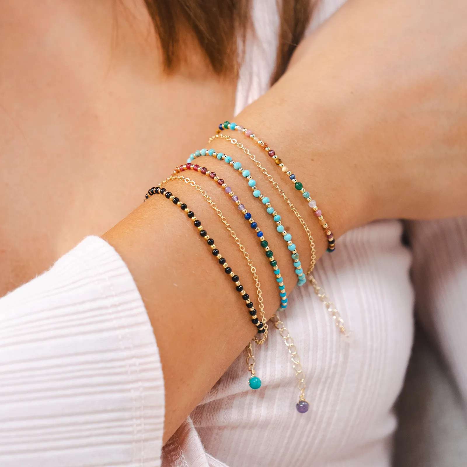 Enlightenment 2mm Layered Healing Bracelet