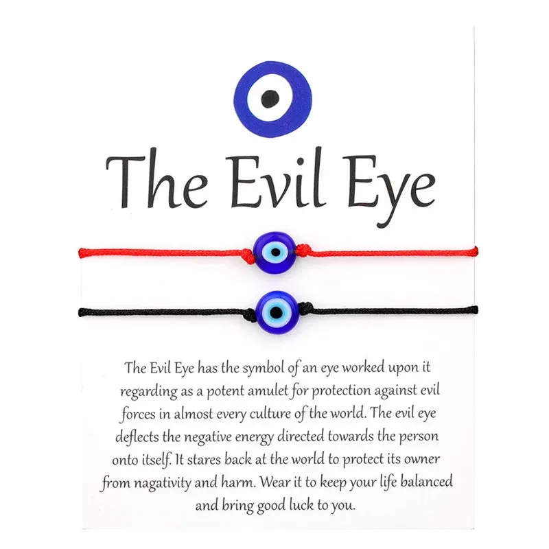 Evil Eye Cord Bracelets