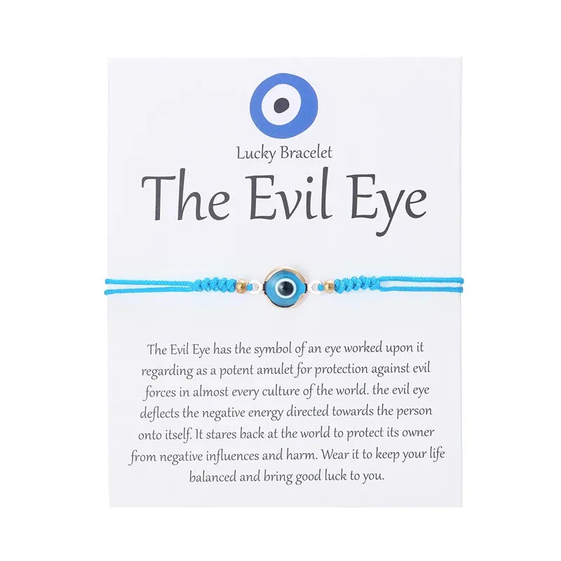 Evil Eye Cord Bracelets