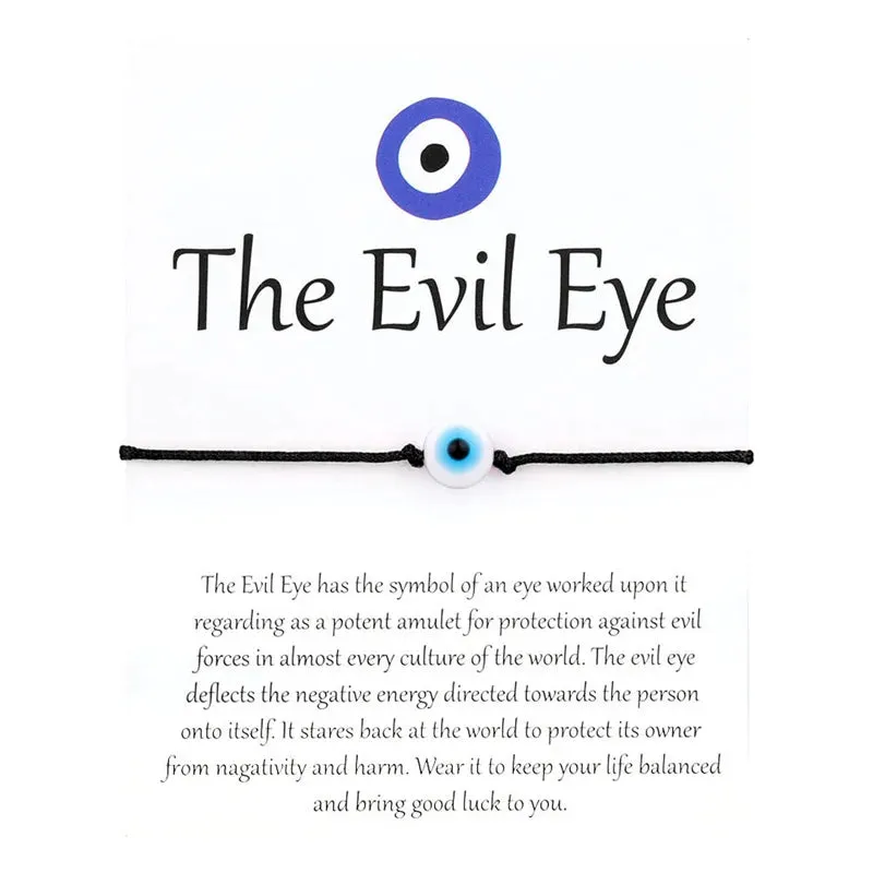 Evil Eye Cord Bracelets