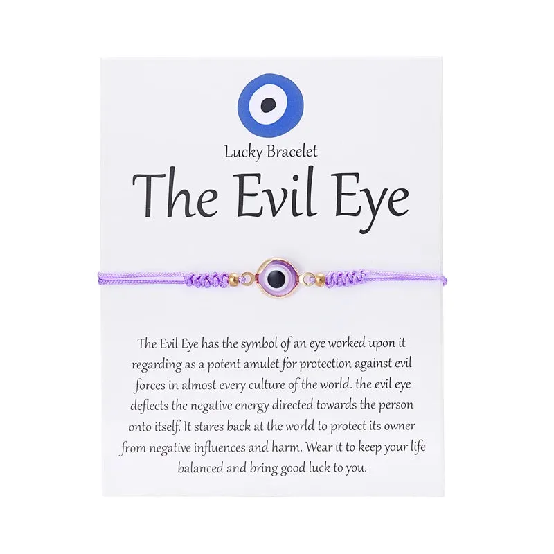 Evil Eye Cord Bracelets