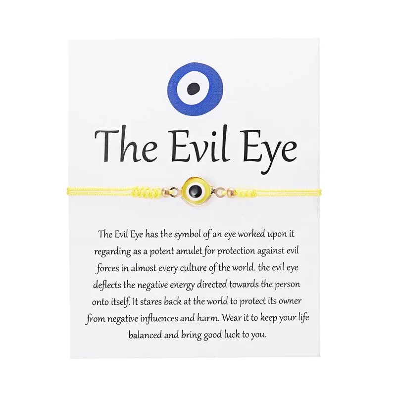Evil Eye Cord Bracelets