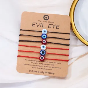 Evil Eye Cord Bracelets