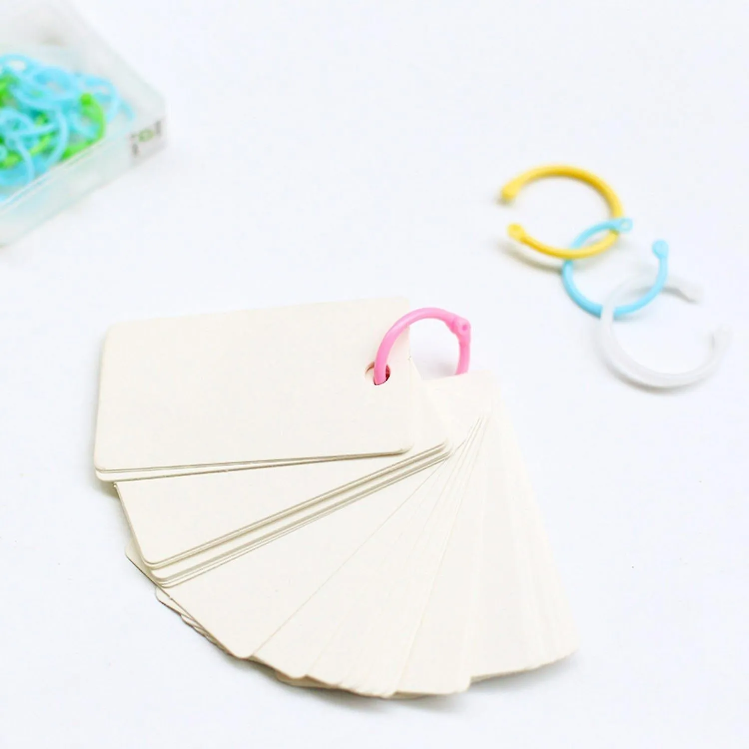 File Folders Colored Snap Rings For Loose Leaf Paper