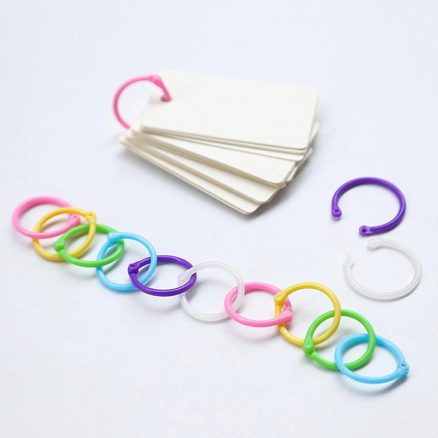 File Folders Colored Snap Rings For Loose Leaf Paper