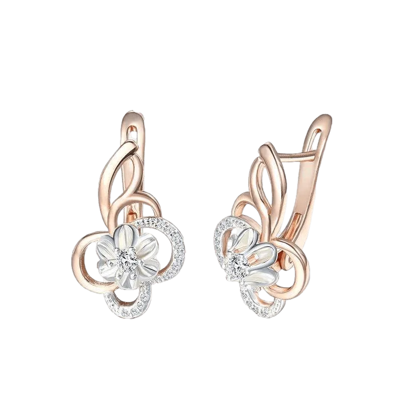 Gold Filled Cubic Zirconia Women's Earrings