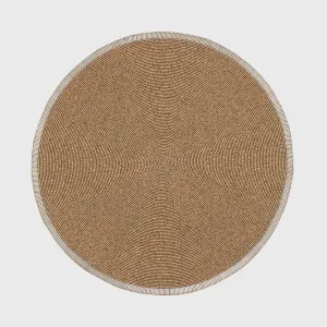 Gold hand beaded placemat