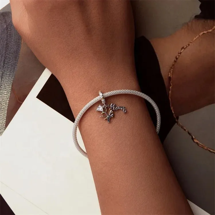 Heartfelt Mom Tree of Life Dangle Charm