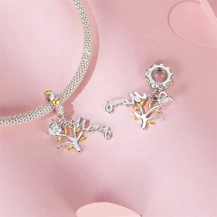 Heartfelt Mom Tree of Life Dangle Charm
