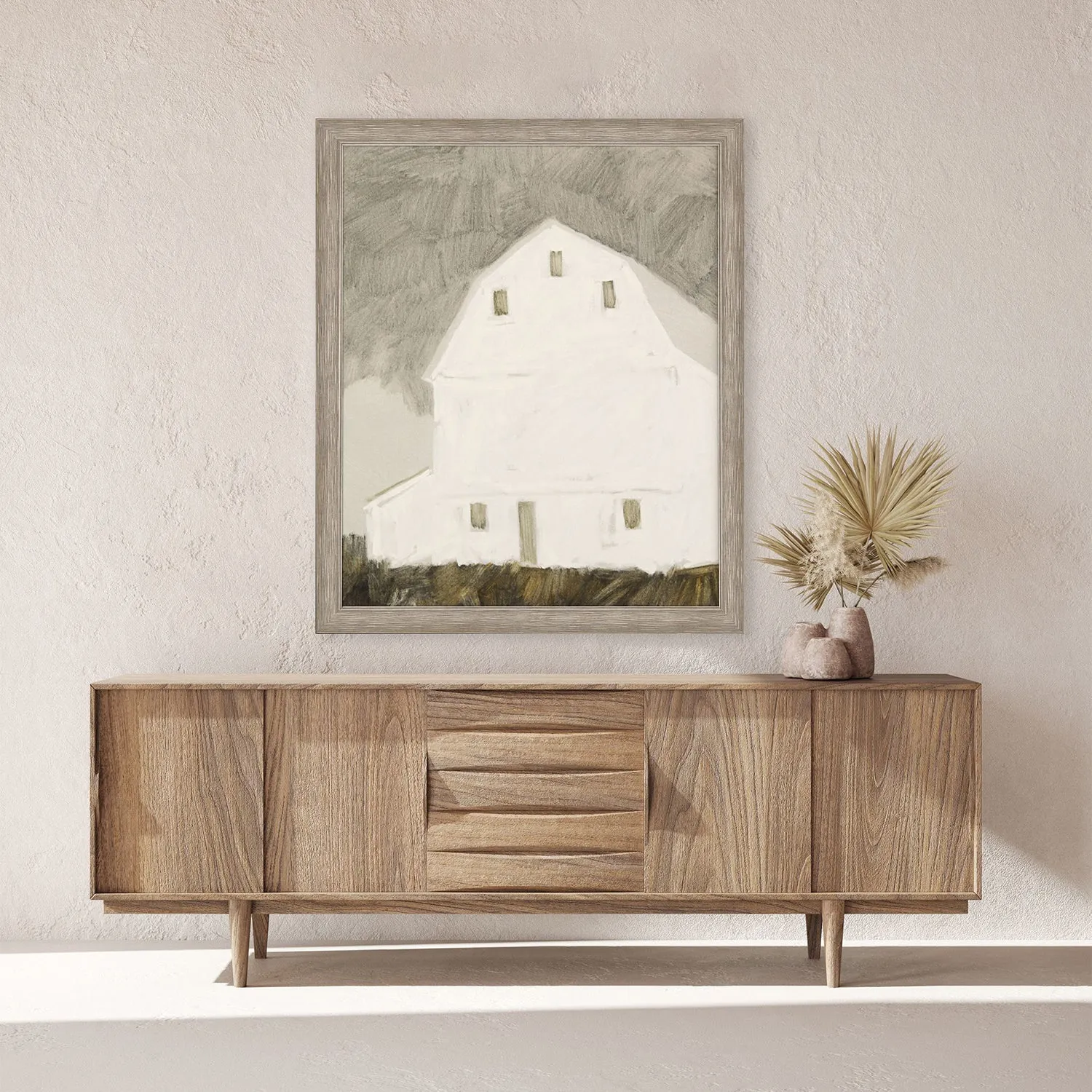 Hegre Simple Farmhouse Framed Art