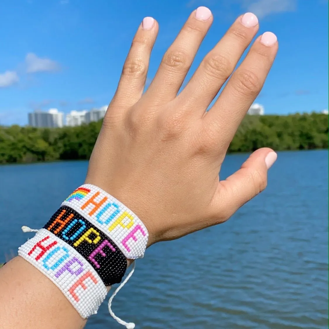 Hope Beaded Bracelet