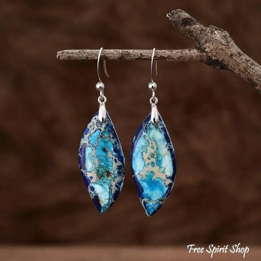 Imperial Jasper Earrings - Free Spirit