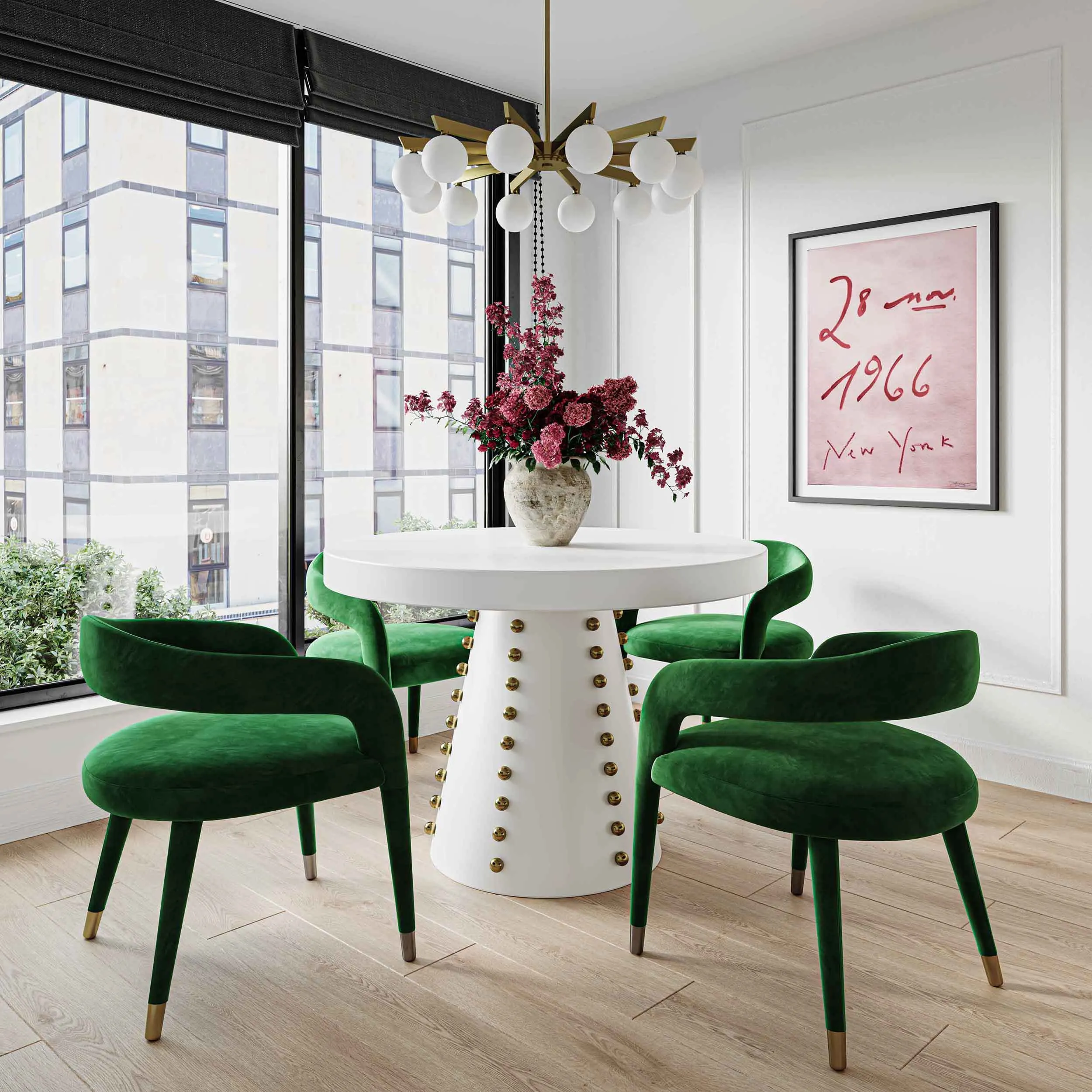 Janice 44" Round Dining Table