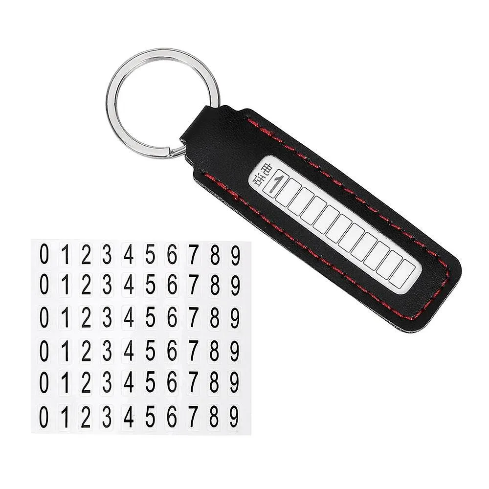 Keychains Anti lost Phone Number Car Keyring / Chain