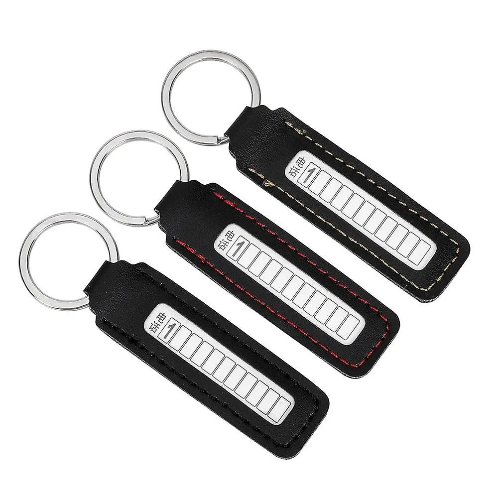 Keychains Anti lost Phone Number Car Keyring / Chain