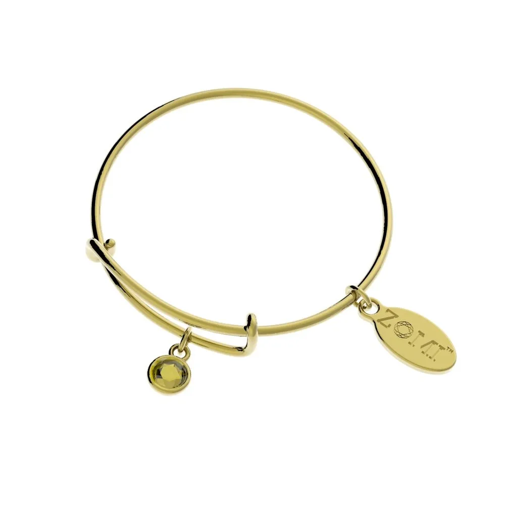 Kids Gold Birthstone Bracelets