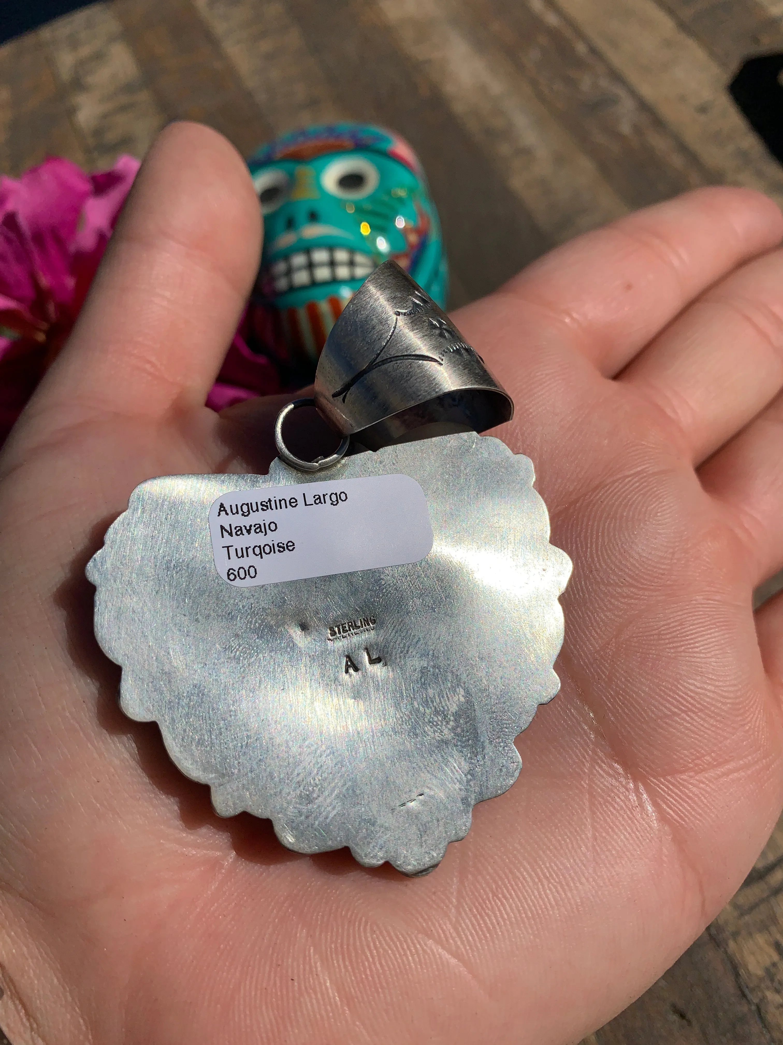 Kingman Heart Pendant #1
