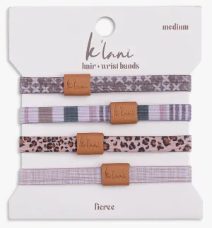 K'Lani Hair Tie Bracelets - Fierce