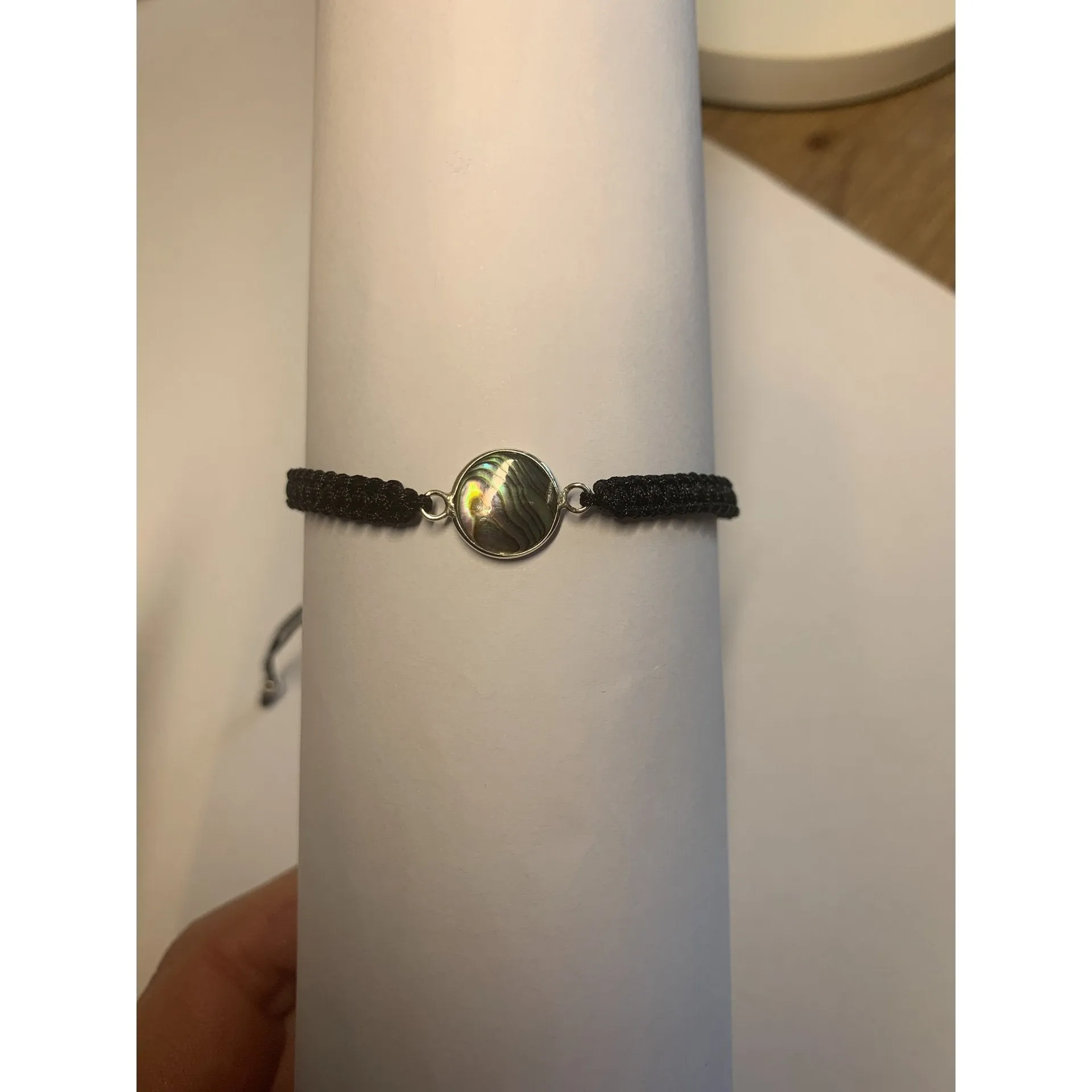 Kohatu Paua Sterling Silver Bracelet