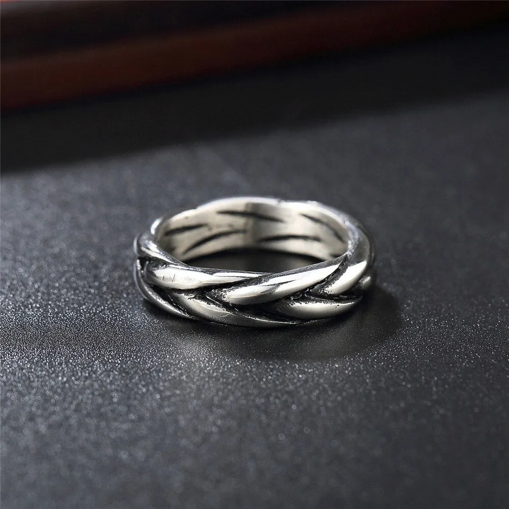 Korean Fashion Simple Men Women Ring