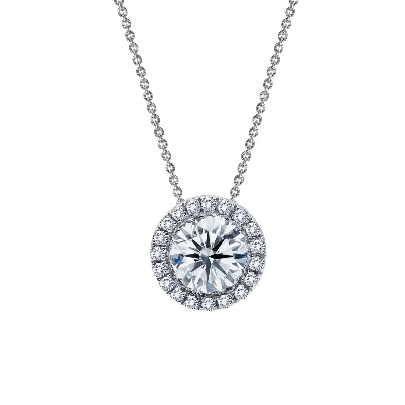 Lafonn 1.03 CTW Halo Necklace