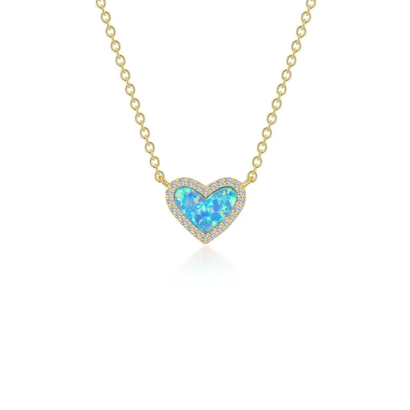 Lafonn Halo Heart Necklace