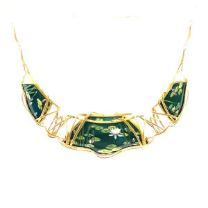 Larissa Podgoretz: ‘Water Lilies’ Necklace