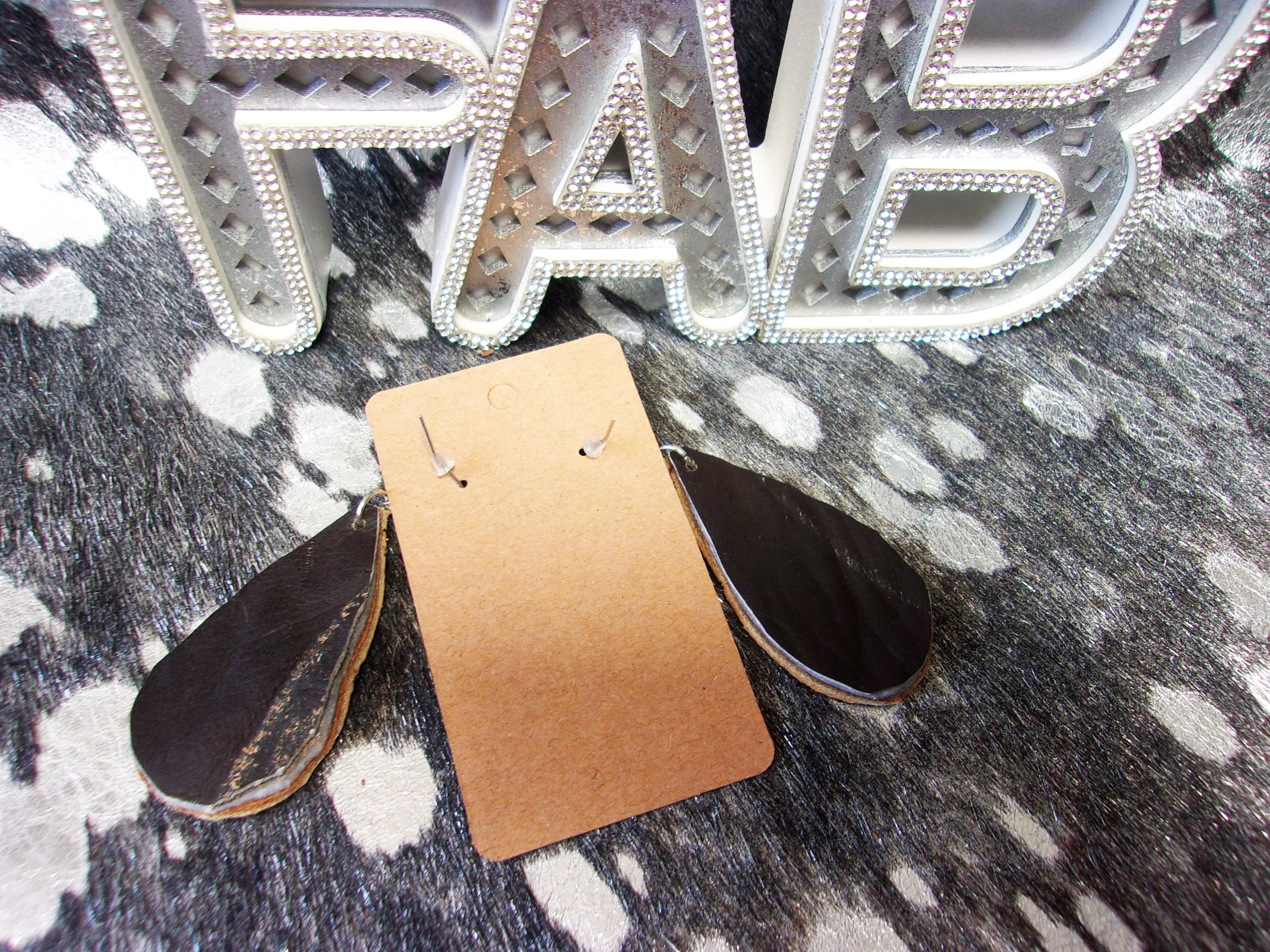 Leather Earrings ER34