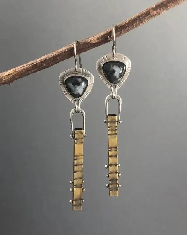 LOVCIA Stylish Women's Geometric Alloy Earrings