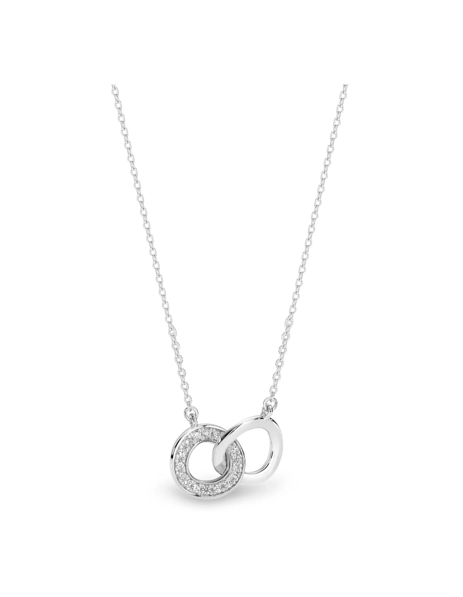 LYNX RHODIUM PENDANT