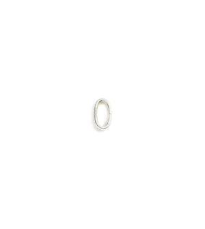 Medium Oval Annex Link White Gold