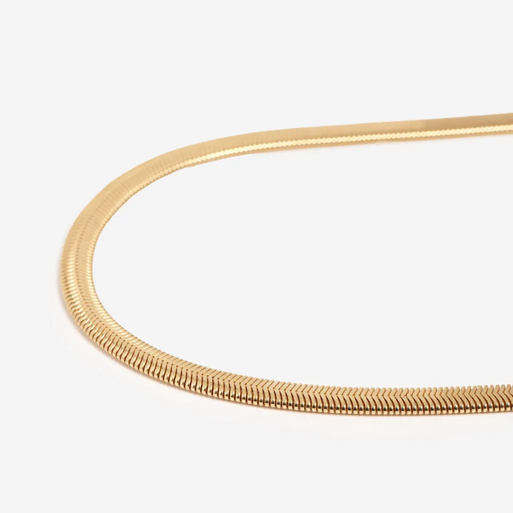 Medusa Snake Chain | 9ct Gold