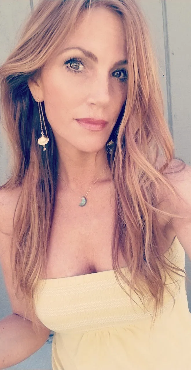 Mermaid threader earrings