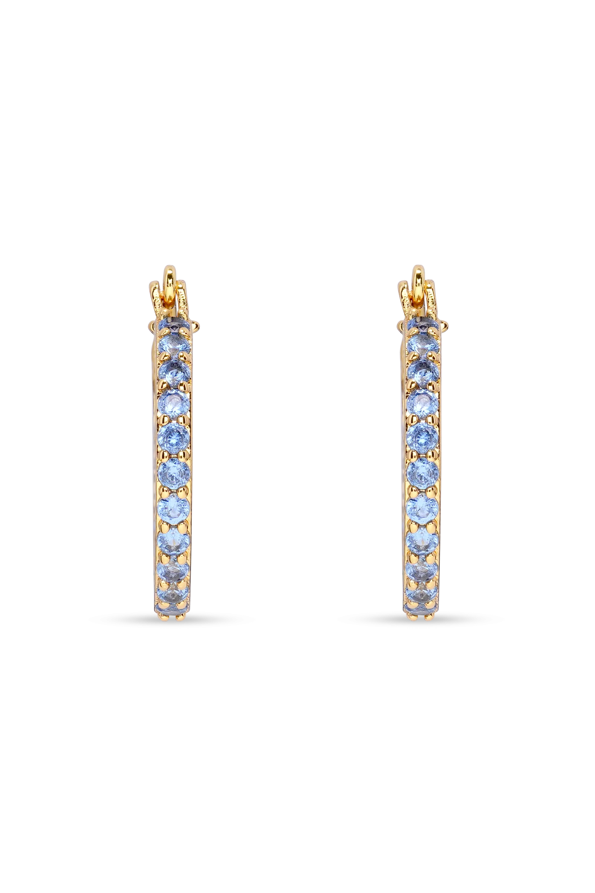 Mini Serena Hoops - Adriatic blue