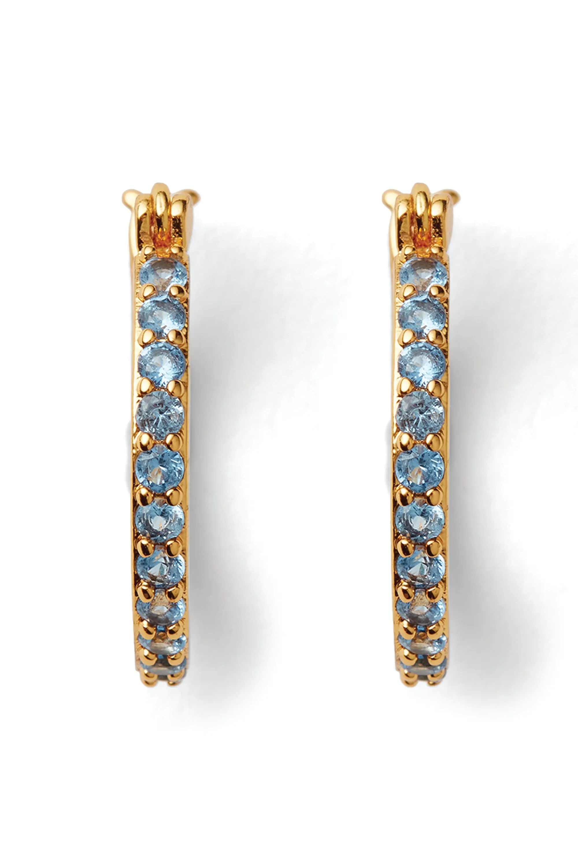 Mini Serena Hoops - Adriatic blue