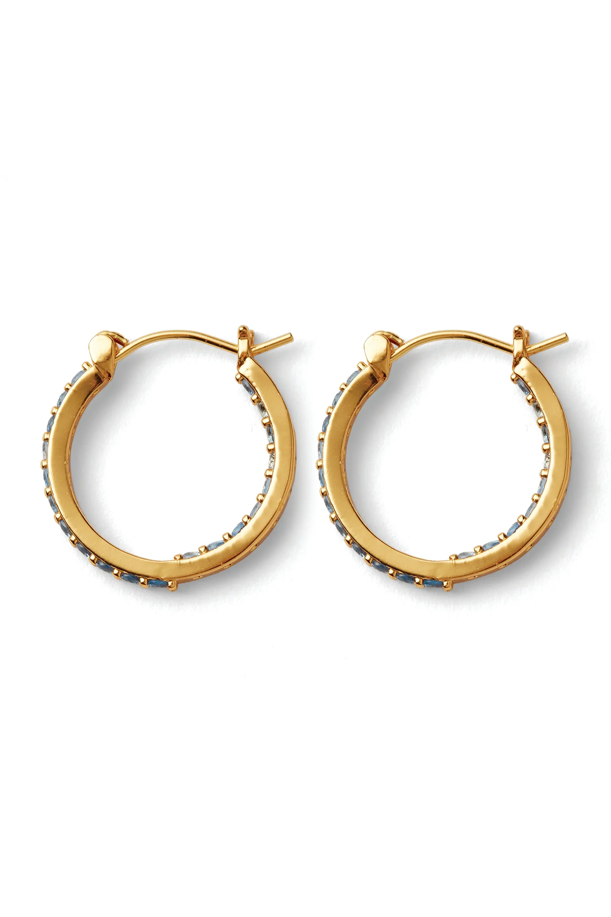 Mini Serena Hoops - Adriatic blue