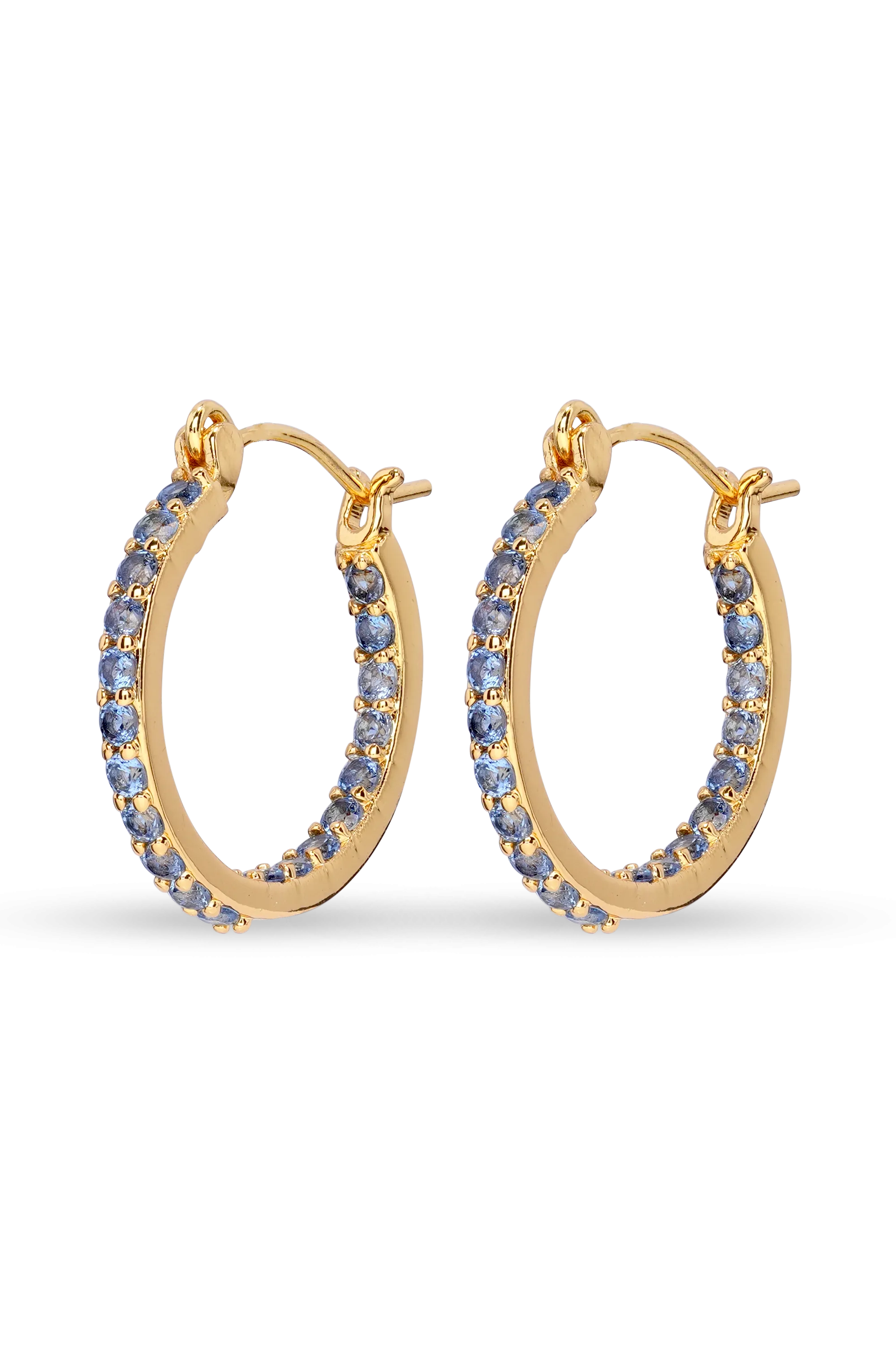 Mini Serena Hoops - Adriatic blue