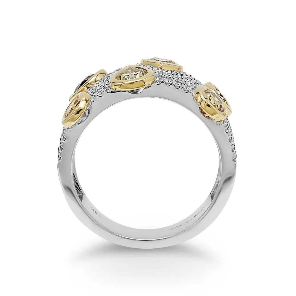 Multi Band Diamond Ring