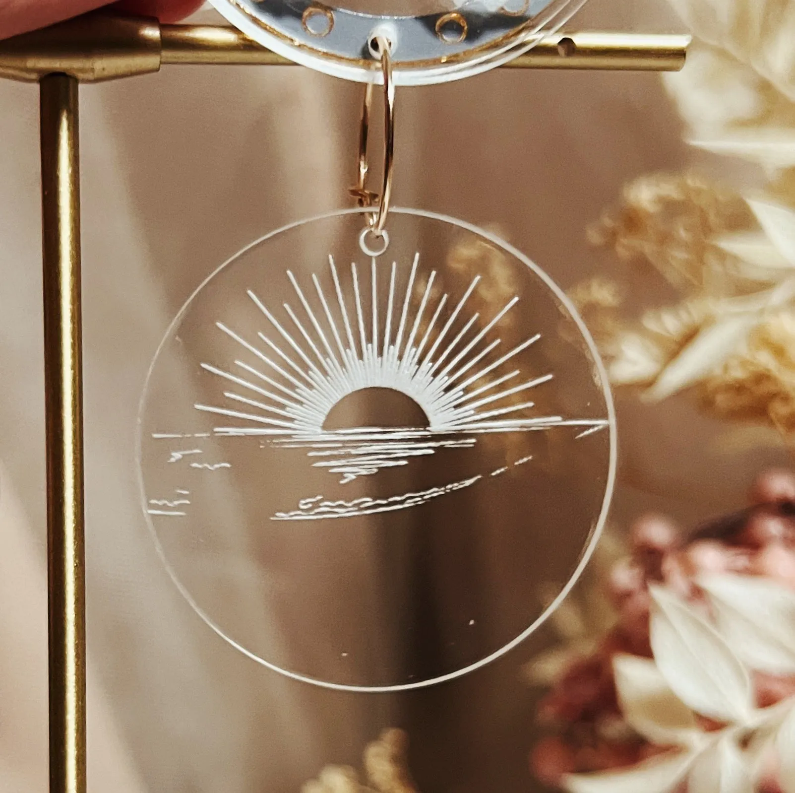 Multiplane Scenery Earrings | Summer Edition
