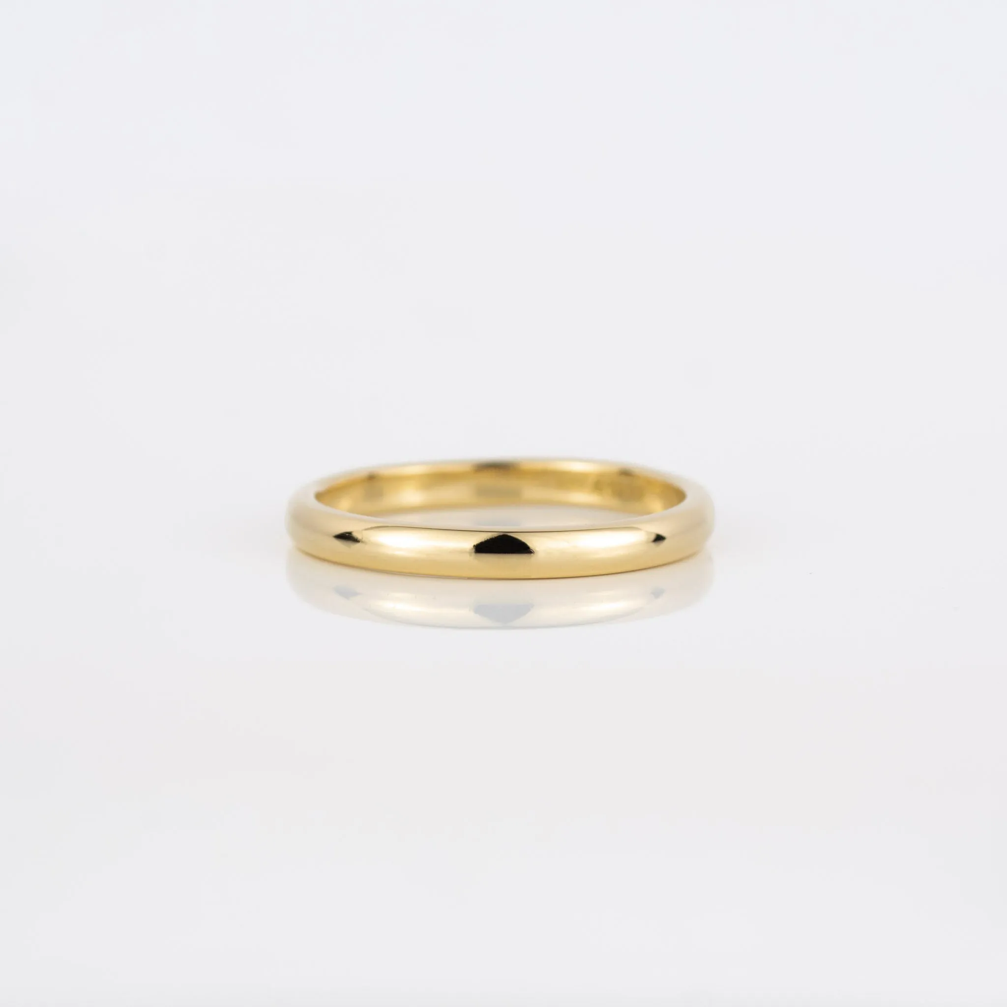 Narrow Gold Wedding Ring
