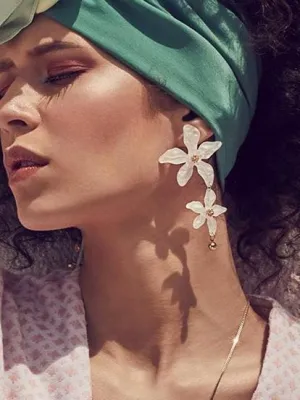 New Bohemian Ladies Pearl Retro Earrings