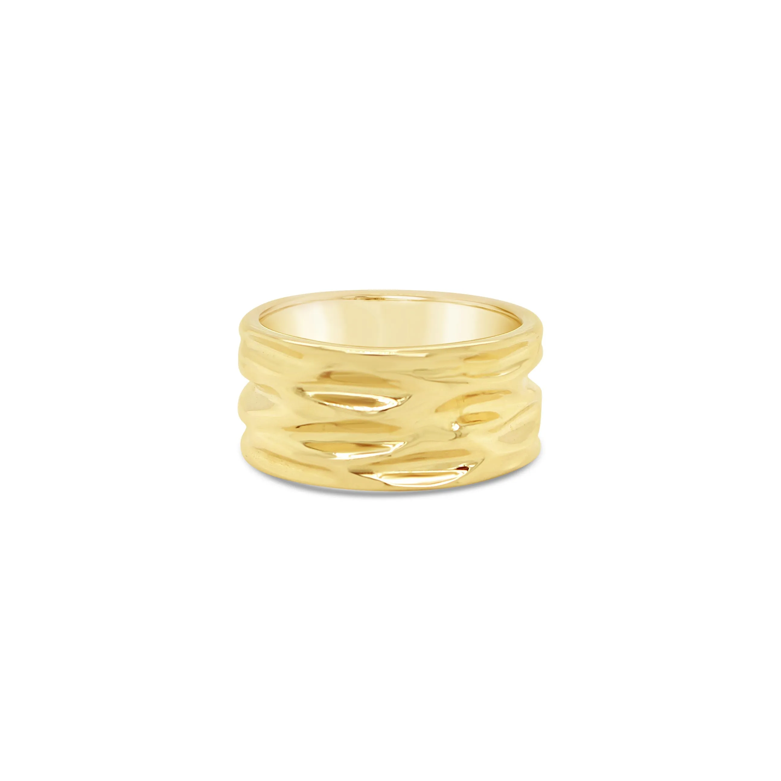 Oily Calm Wide Ring