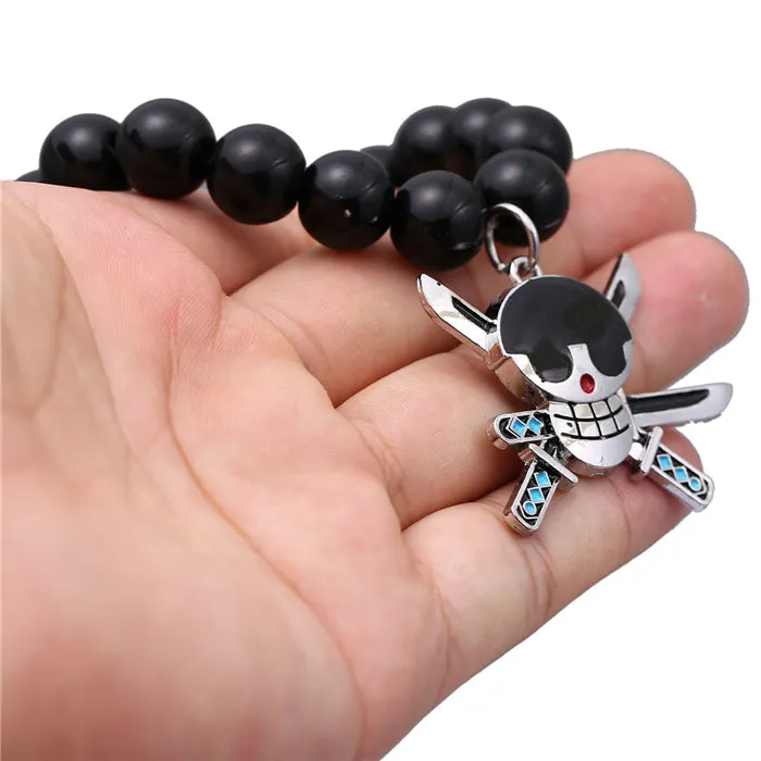 One Piece Bracelet - Luffy Zoro Sanji Charm