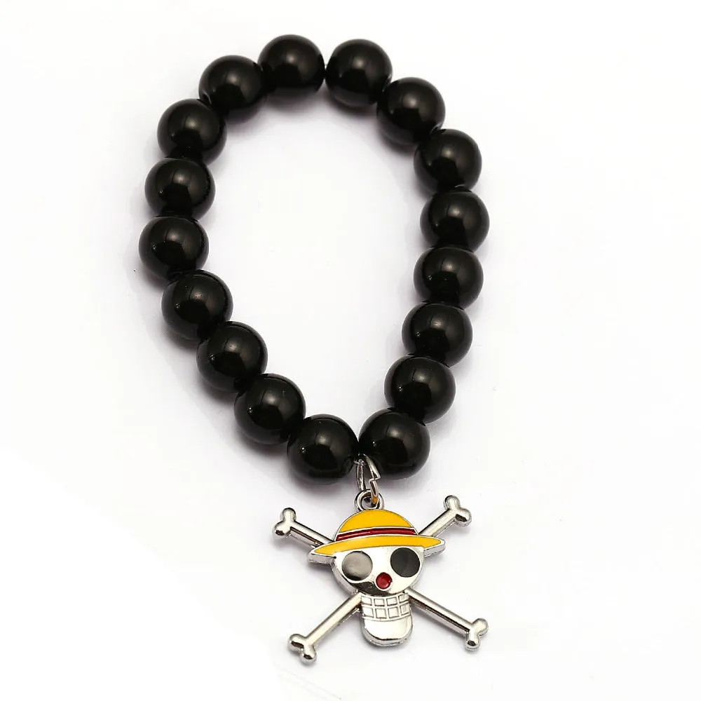 One Piece Bracelet - Luffy Zoro Sanji Charm
