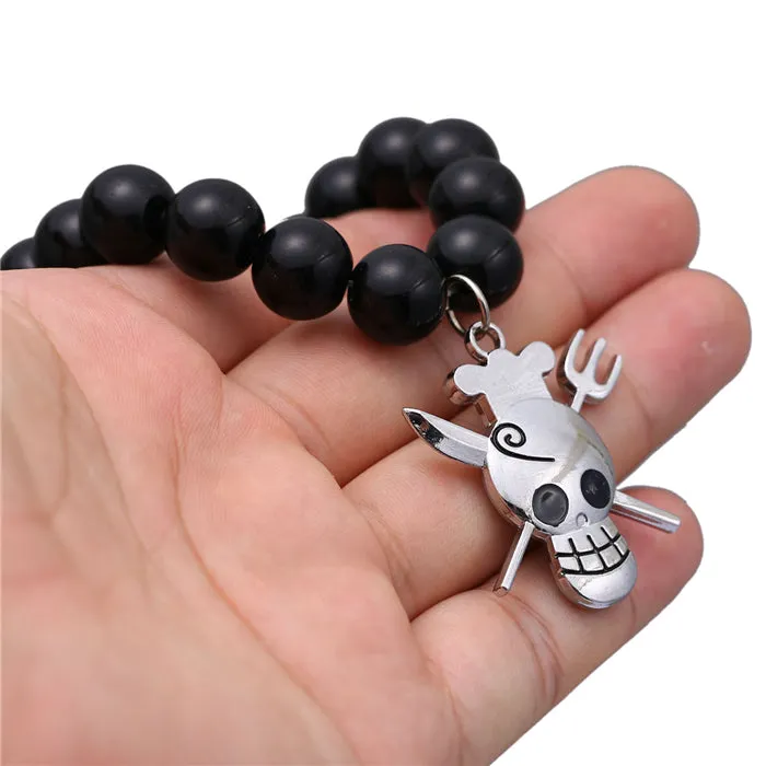 One Piece Bracelet - Luffy Zoro Sanji Charm