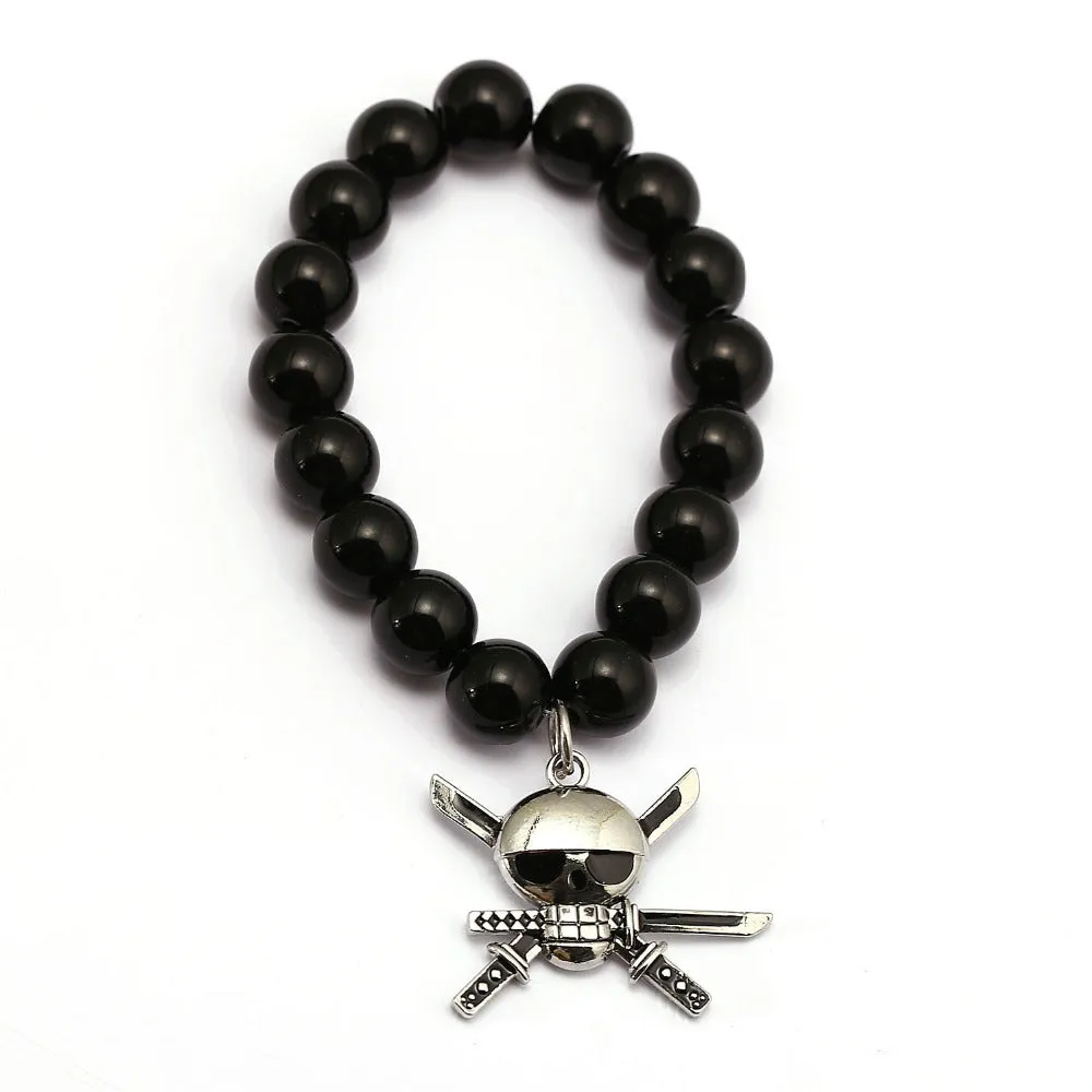 One Piece Bracelet - Luffy Zoro Sanji Charm