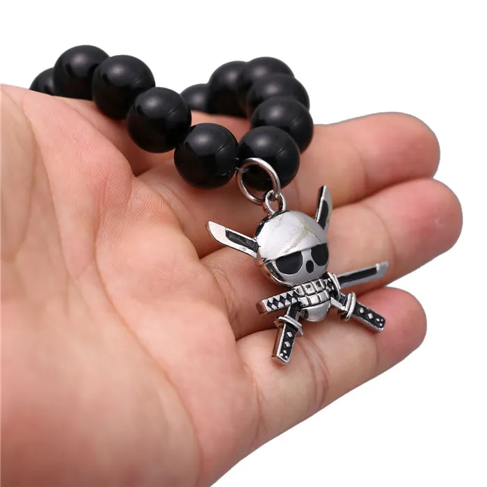 One Piece Bracelet - Luffy Zoro Sanji Charm