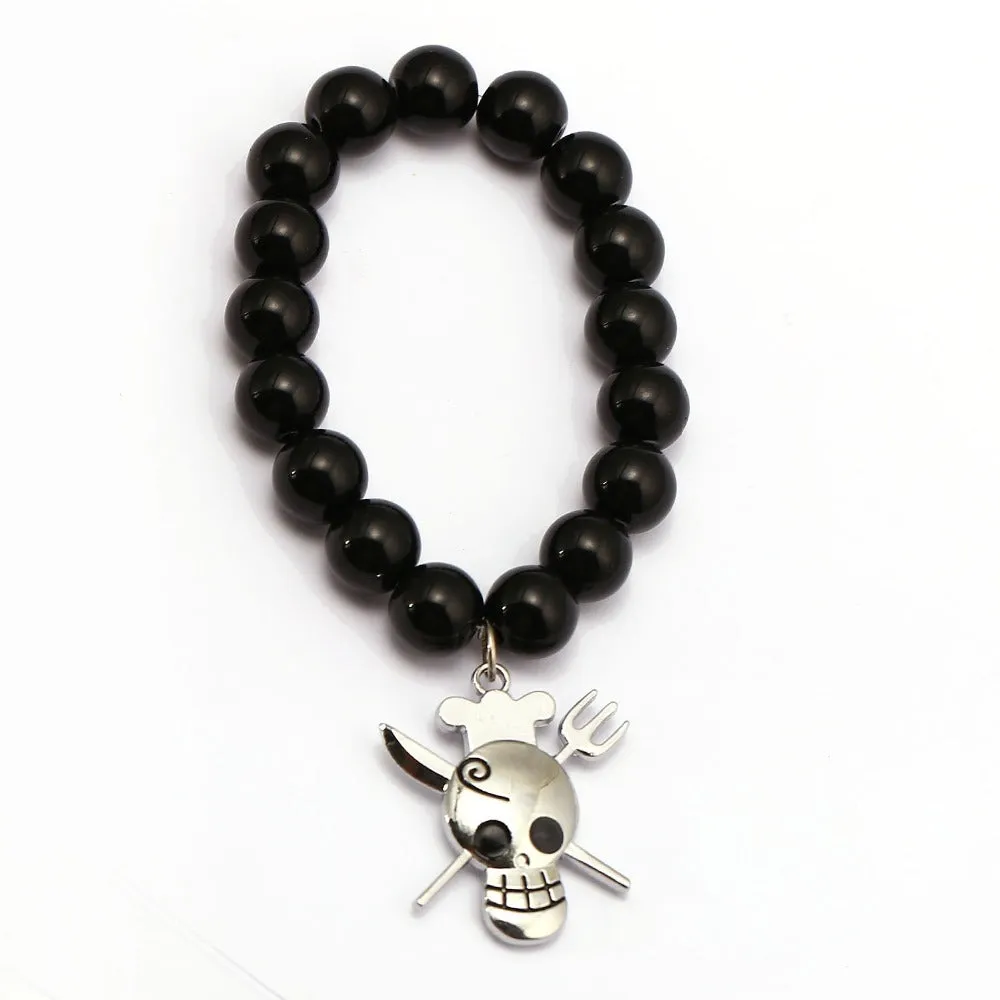 One Piece Bracelet - Luffy Zoro Sanji Charm