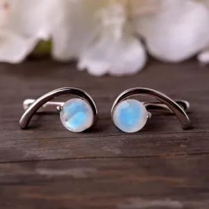 Opulent' Unique Moonstone Drop Earrings