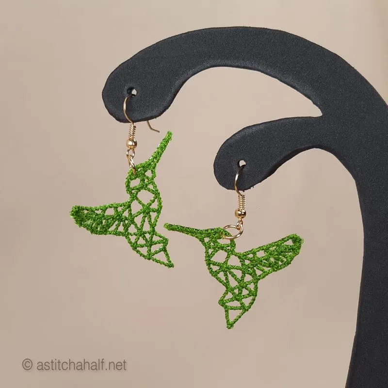 Origami Freestanding Lace Earrings Combo